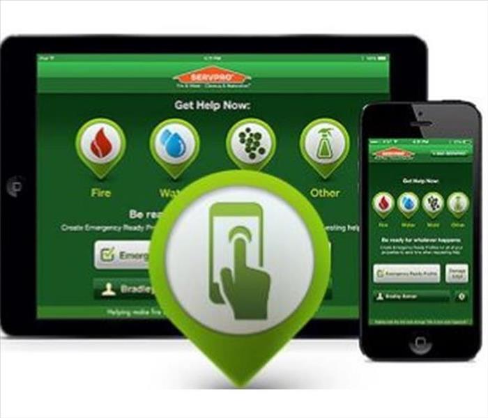 mobile devices showing the ERP Program App